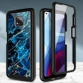 thumbnail image 5 of Nagebee Phone Case for Motorola Moto G Power 2021 with Built-in Screen Protector, Full-Body Protective Rugged Bumper Cover, Shockproof Durable Case (Sapphire), 5 of 6