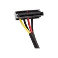 thumbnail image 3 of Monoprice - Power cable - 4 pin internal power (M) to SATA power (F) - 5 / 12 V - 2 ft, 3 of 4