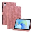 thumbnail image 2 of Case for Honor Pad X9/ Pad X8 Pro 11.5 inch 2023, Embossed Flower PU Leather Flip Wallet Folio Stand Cover, Pink, 2 of 7