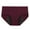 Wine Red, variant on Low-rise High Elastic Waterproof Layer Cotton Crotch Menstrual Panties Women Leakproof Physiological Period Solid Color Briefs