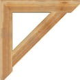 thumbnail image 3 of Ekena Millwork 6"W x 40"D x 40"H Traditional Slat Rough Sawn Bracket, Western Red Cedar, 3 of 4