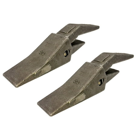 

2 Backhoe Excavator Shank Tooth & Pin Assemblies 3/4 Lip - 2740-MW-23 230SP