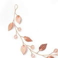 thumbnail image 2 of Qarigey Diadema de hoja de oro rosa elegante y delicada de aleación para regalos de diadema de boda nupcial Accesorio para el cabello, 2 of 6