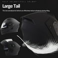 thumbnail image 4 of Bluetooth Modular Motorcycle Helmet for Adults - DOT Approved Full Face Flip Up Anti-Fog with Built-in Dual Speaker Microphone for Men and Women, 4 of 6