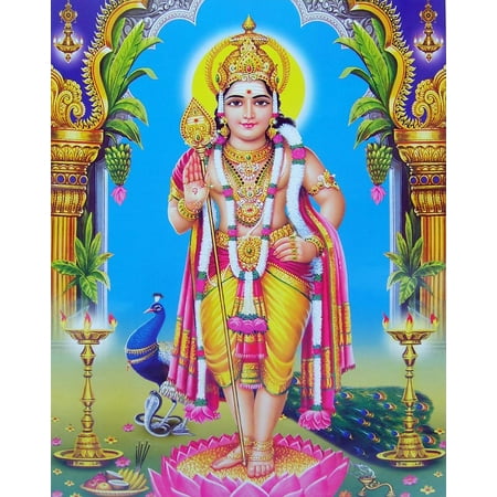 Lord Murugan paper poster 14