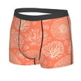 thumbnail image 2 of Wukai Beautiful Corals Print Men’s Underwear Breathable Boxer Briefs,&nbsp;Moisture Wicking & Breathable-Large, 2 of 7