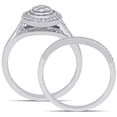 thumbnail image 4 of Everly Women's Diamond 10k White Gold Bridal Set, 4 of 7