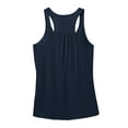 thumbnail image 6 of District Made Ladies Solid Gathered Racerback Tank-4XL (New Navy), 6 of 6