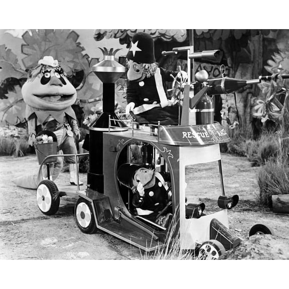 H.R. Pufnstuf Jack Wild characters in car 24X36 Poster