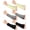 Black, Beige, Grey, variant on 3 Pairs Arm Protectors for Thin Skin and Bruising Cut Resistant Forearm Sleeve Level 5 Arm Burn Protection Sleeve (Black, Royal Blue, Grey,7.9 Inch)