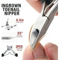 thumbnail image 2 of Ingrown Toenail Tool, Nail Clippers for Men & Women, Toenail Clippers for Seniors Thick Toenails,Pedicure, 2 of 7
