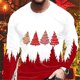 thumbnail image 1 of Camisetas de manga larga con estampado 3D de diseño navideño, ropa de calle holgada para hombres y mujeres, camiseta Unisex de cuello redondo Harajuku de gran tamaño, 1 of 4