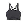 thumbnail image 3 of Atheltic Works Girls Crossover Strappy Back Sports Bra, 2 Pack, Sizes XS-XXL, 3 of 3