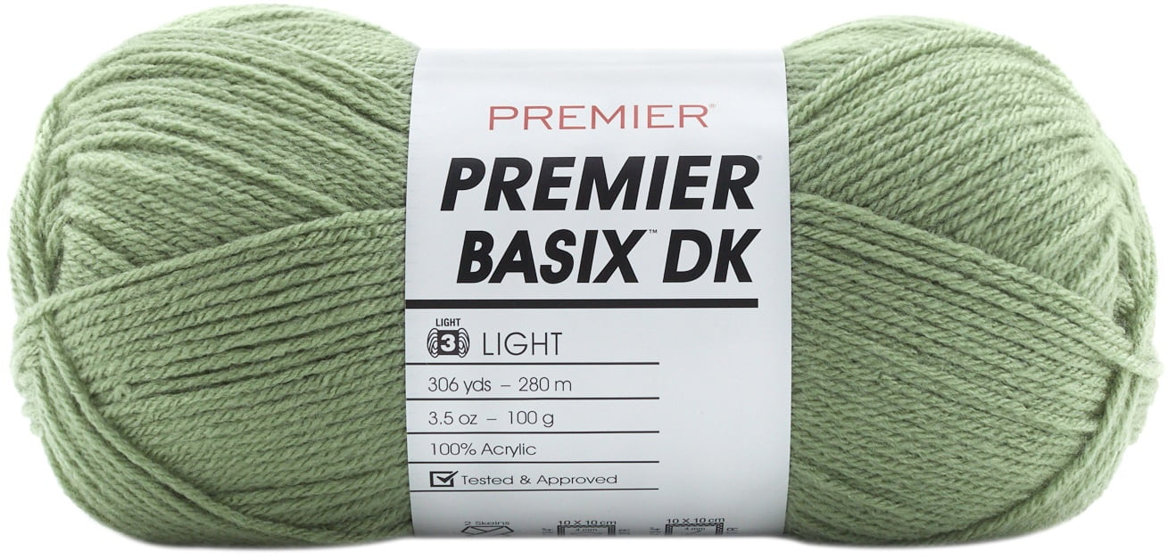 Premier Yarns Basix DK Yarn-Tangerine