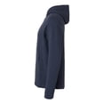 thumbnail image 6 of North End NE729 Men's Spirit Textured Hooded Pullover-Classic Navy Heather-M, 6 of 6