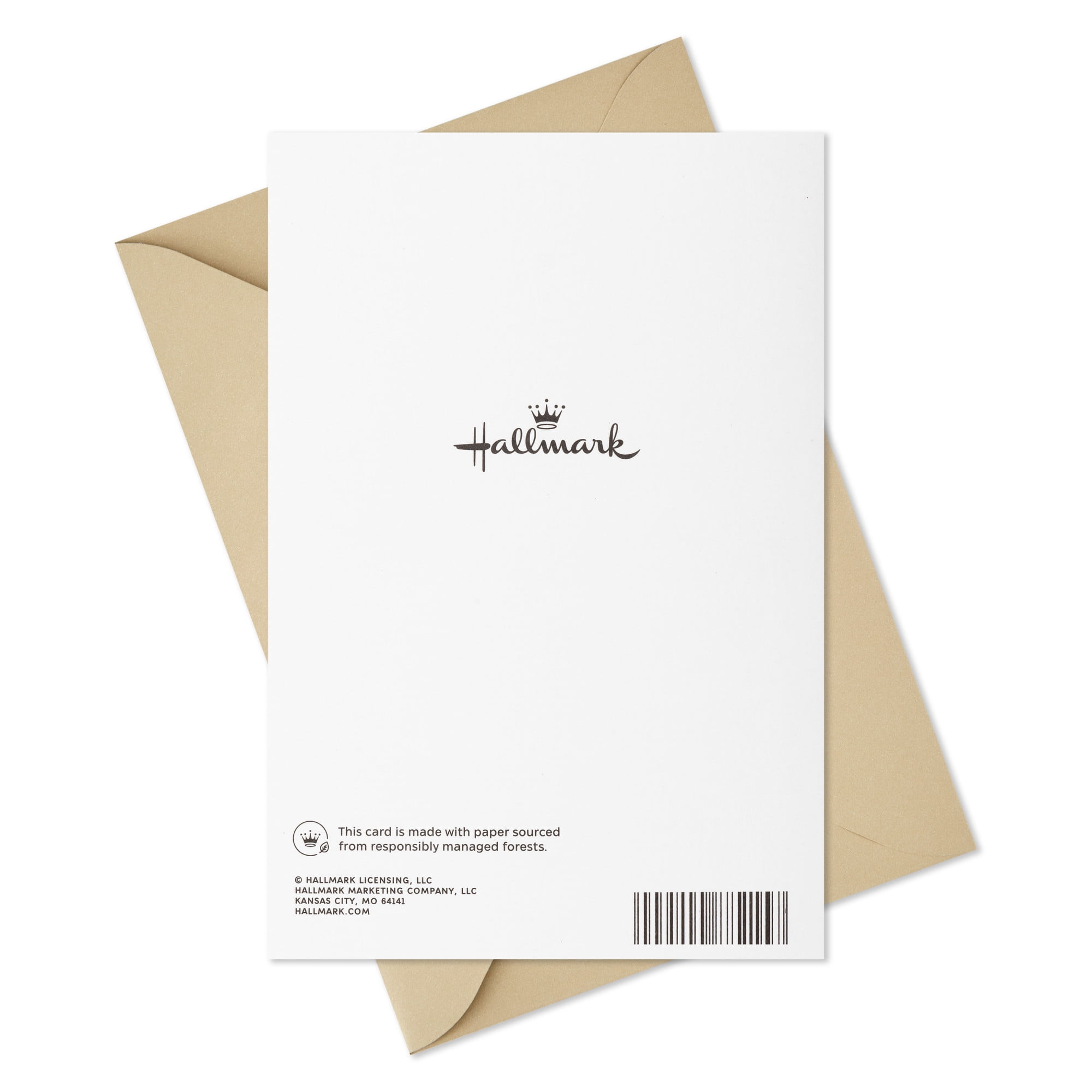 Hallmark Wedding Shower Card (Hopes for the Happiest Life Together)