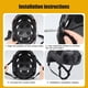 thumbnail image 4 of Correa de bloqueo para la cabeza Cordón ajustable para casco para deportes al aire libre (negro), 4 of 9