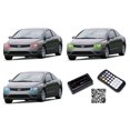thumbnail image 2 of Flashtech RGB Multi Color Bluetooth LED Halo Ring kit for 2006-2008 Honda Civic Headlights, 2 of 7