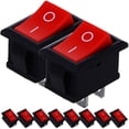 thumbnail image 4 of 10pcs interruptor de balancín INTERRUPTOR DE INTERRUPTOR Botón de parada de emergencia Marina Marina Rocker interruptor, 4 of 6