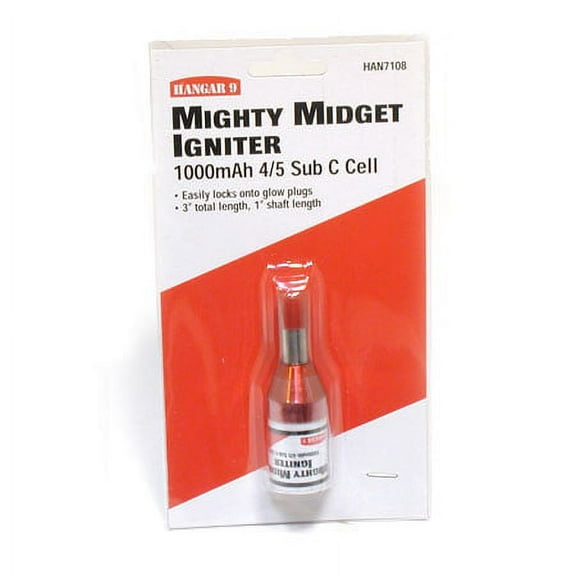 Hangar 9 Mighty Midget Igniter NiMh 1800mAH HAN7108 Air Field Equip & Electronics