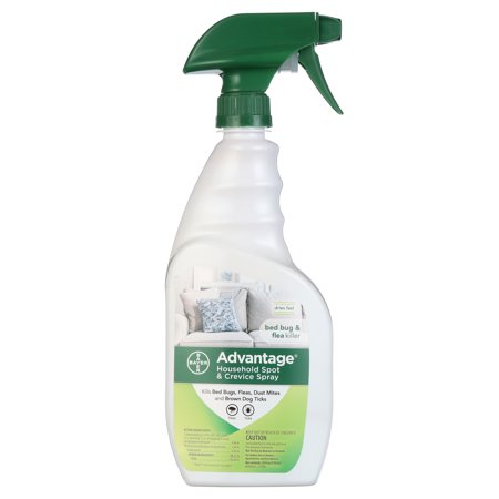 Advantage Household Spot & Crevice Spray for Insects  Fleas and Ticks  24 oz