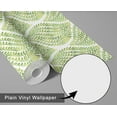 thumbnail image 6 of S4Sassy Green Teardrop Leaf Wallpaper- Monochrome Botanical Wall Covering,25"x60" Self-Adhesive Vinyl Wallpaper, Decorative Wall Wrap, Easy DIY Decor For Bedroom, Living Room, Living Space, 6 of 9