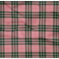thumbnail image 4 of oneOone Organic Cotton Poplin Twill Fabric Tartan Check Printed Fabric 1 Yard 42 Inch Wide, 4 of 4