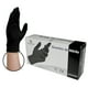 thumbnail image 1 of Guantes de nitrilo negros medianos , libre de latex, sin polvo, sin vinil, dispensador con 100 piezas extra resistentes The woody backyard guantes de nitrilo negros talla mediana, 1 of 5
