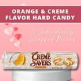 thumbnail image 2 of Orange & Creme Flavor Hard Candy 1.76 oz 12 Individually Wrapped Pieces for Home Kitchen Snacks Stocking Stuffer Holiday Valentine's Day Birthday Party Favor Treats Gift Basket Candies Set of 3, 2 of 7