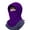 Dark Purple, variant on Kids Balaclava Ski Mask - Winter Ninja Face Mask with Hood - Cold Weather Snow Hat & Neck Warmer for Toddlers Boys & Girls