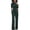 Green, variant on WAXIAYU Women's Sexy Casual One Shoulder Solid Color Short Sleeve Wide Leg Long Pants Oblique Collar With Belt Jumpsuit Romper - Size M (Olive Green)
