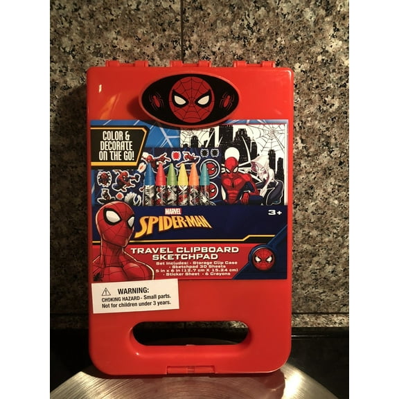Spiderman Travel Clipboard Set