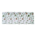 thumbnail image 2 of Xoxingysm Curtain Floral Curtains Kitchen Coffee Curtains Bedroom Rod Curtains Lace Short Curtains Lace Curtains 51 X 16 Inch 1 Panels, 2 of 9