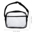thumbnail image 2 of unbranded Bolsa Para Hombro PVC Transparente Con De Malla Y Función Antiestática, 2 of 5
