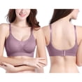 thumbnail image 4 of Comy 3PACK Full Bust Seamless Nursing Maternity Bras M-XXL Hands-free Pumping Bralette Underwear, 4 of 9