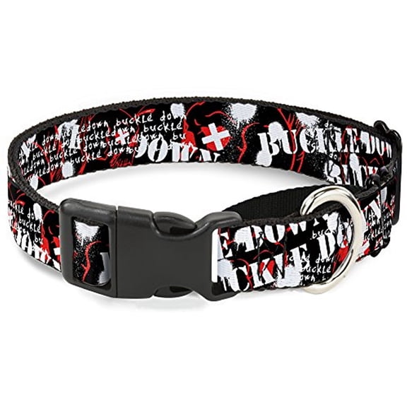 Buckle-Down Bd Punk Martingale Dog Collar