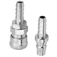 thumbnail image 4 of 20 piezas manguera neumática galvanizada de hierro acoplador rápido conector de compresor de aire accesorios para mangueras #2, 4 of 6