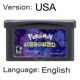 thumbnail image 3 of GBA Video Game Cartridge 32 Bit Games Card Emerald Kaizo FireRed Rocket Radical Red Psychic Adventures Gaia Dark Violet, 3 of 5