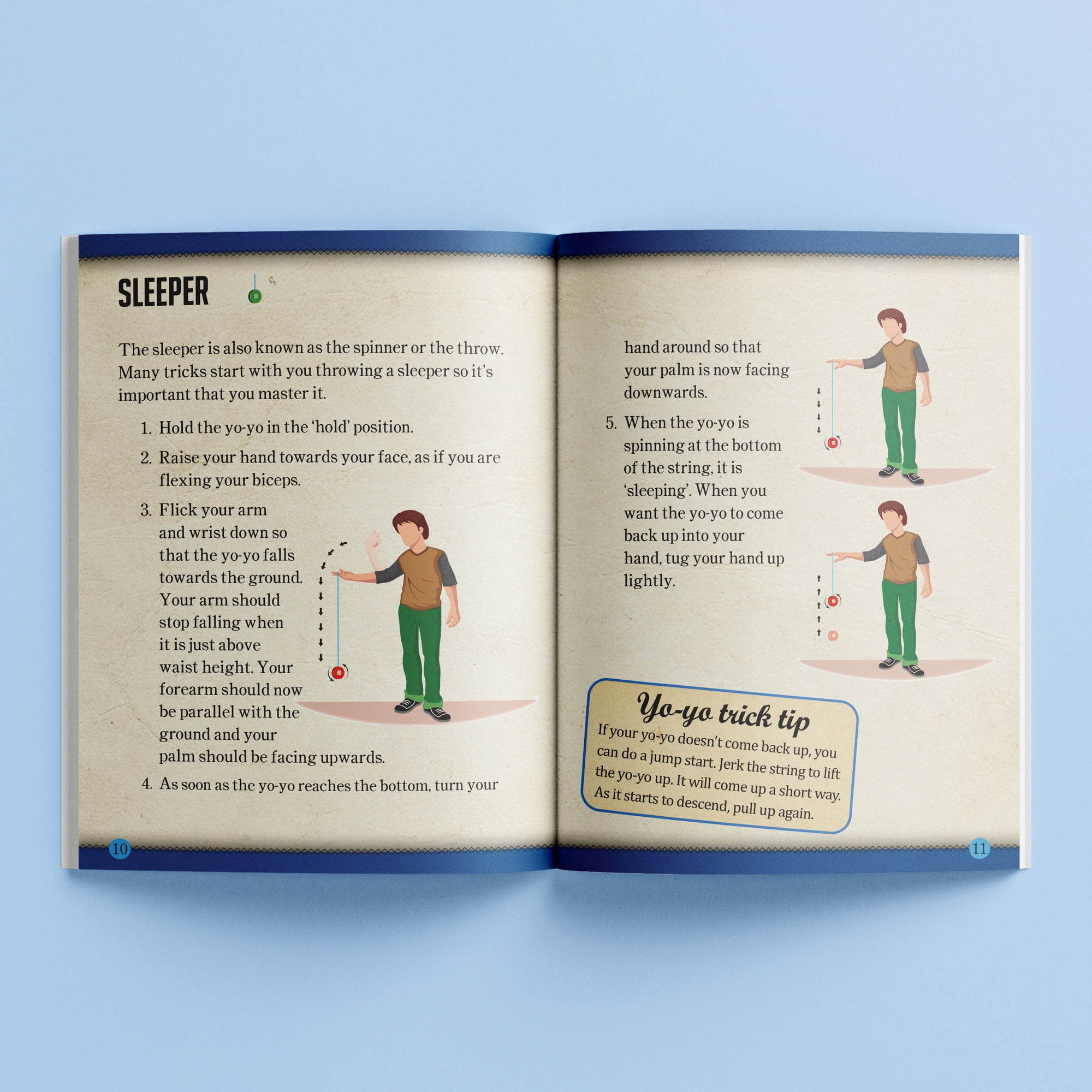 Hinkler - Retro Box Learn Yoyo Skills - Complete Kit, Instruction