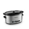 KitchenAid Slow Cooker 6-Quart with Glass Lid | Stainless Steel
