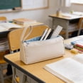 thumbnail image 7 of Under $1 Pencil Case Large Capacity Pencil Pouch Double Layer Cloth Pencil Box Pen Bag Stationery Organizer for College Office Travel Desk Supplies by PALIFEUR, 7 of 7