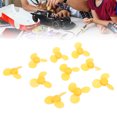thumbnail image 4 of Toy Propellers, Wear Resistance 10Pcs Mini 3 Blades Propeller  For DIY Models For Electric Toys, 4 of 8