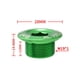 thumbnail image 2 of Tapa de manivela MUQZI CNC MTB bicicleta de carretera M19 tornillos de cubierta perno de bielas verde JShteea Accesorios para bicicletas, 2 of 9
