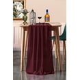 thumbnail image 2 of MDS Pack of 10 Wedding 27 x 120 inch Chiffon Table Runner for Wedding Decoration 10ft Runners - Burgundy, 2 of 4
