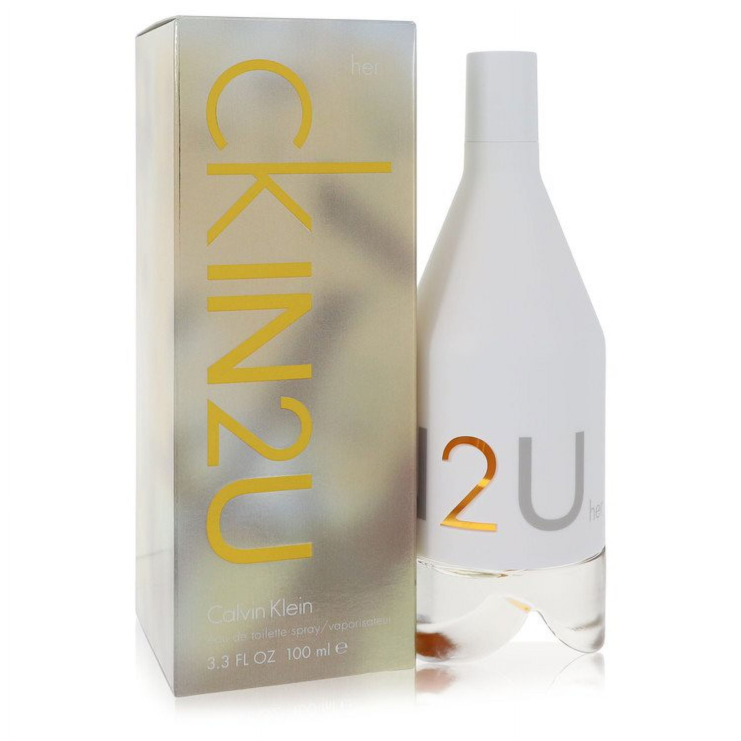 Calvin Klein Ck In 2 U Eau De Toilette, Perfume for Women, 3.4 Oz