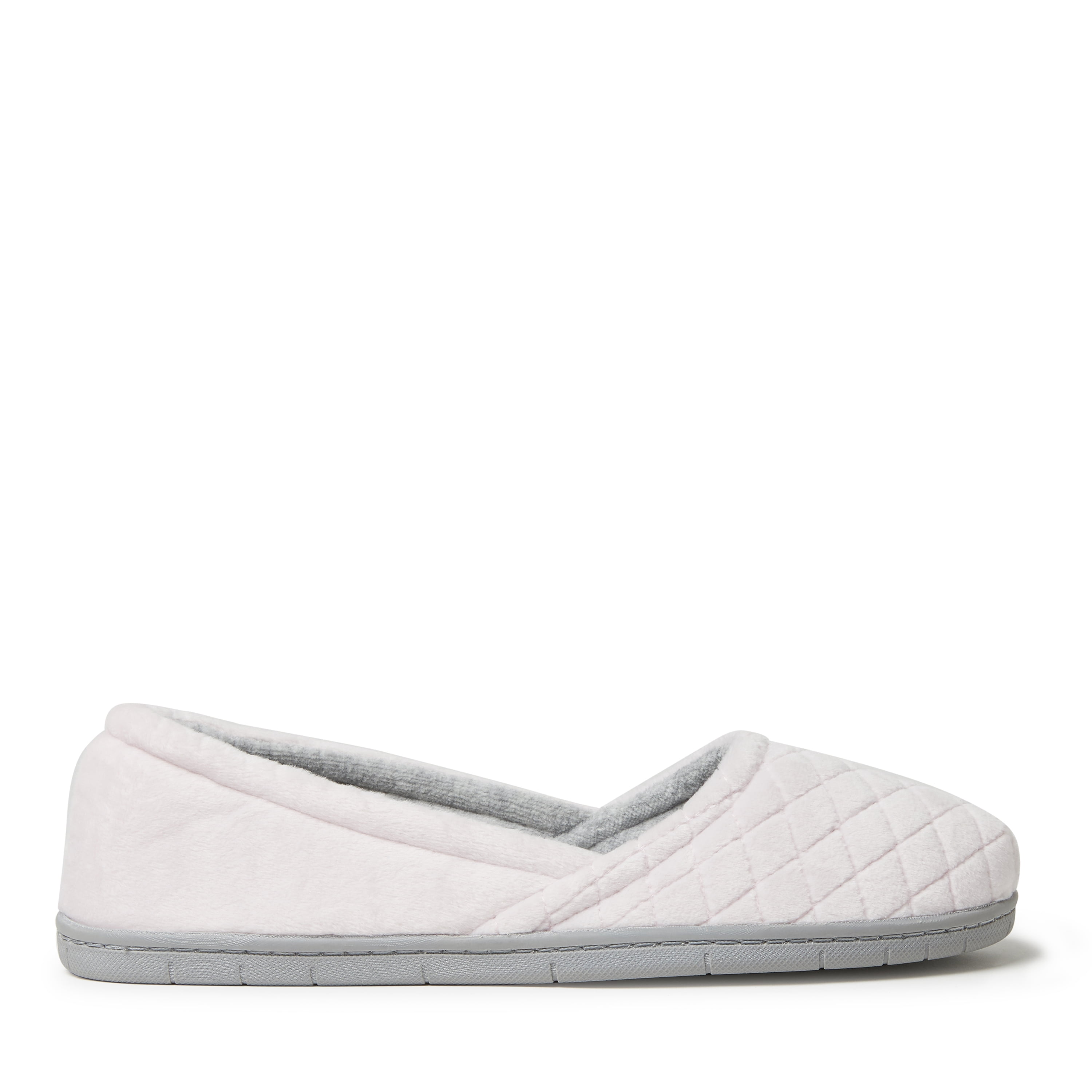 Dearfoams Dearfoams Women's Katie Microfiber Velour Espadrille slippers