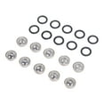 thumbnail image 4 of 10pcs Durable Resin Lens Brake Master Cylinder Sight Glass for Motorcycle ATV, Universal Replacement with O Ring, 4 of 7