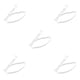 thumbnail image 3 of Minnieouse 1 par de correas invisibles transparentes para zapatos para sujetar zapatos sueltos tacones altos mulas Type2 NO2, 3 of 6
