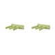 thumbnail image 2 of Advancent Soporte para de cocina baño pared colgante de tubo exprimidor de crema organizador estante dispensador de Verde 2piezas, 2 of 6