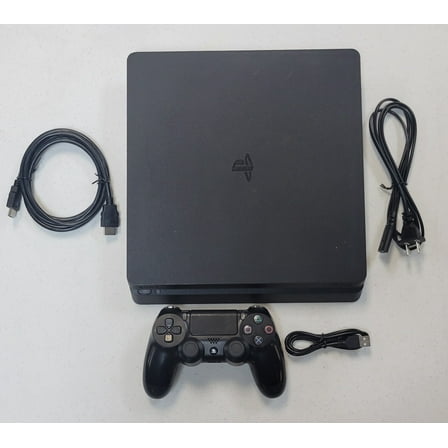 Pre-Owned Sony PlayStation 4 Slim PS4 Slim - 1TB Jet Black Console